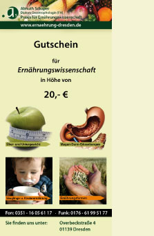 Gutschein &uuml;ber 20,-&euro;